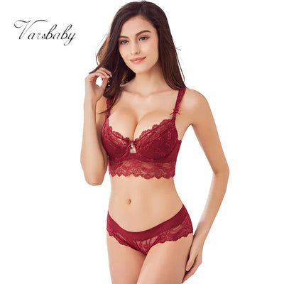 Varsbaby Lace Push-Up Lingerie Set