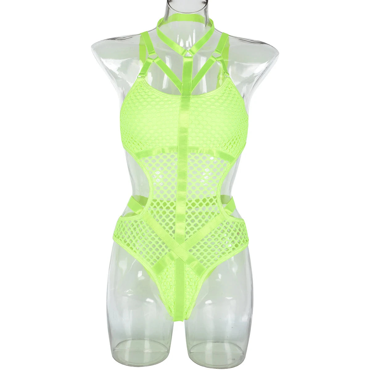 Spicy Fishnet Swimsuit Eco-Friendly