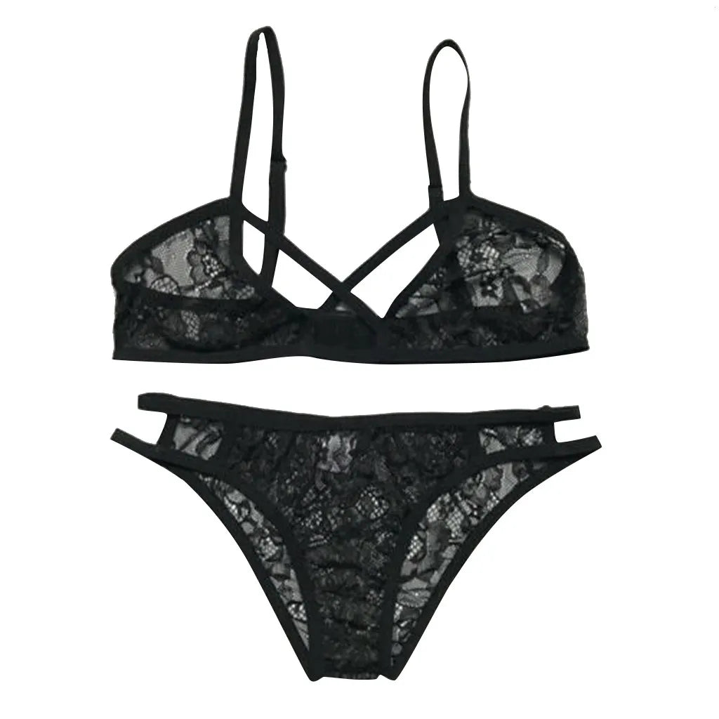 Floral Lace Lingerie Set