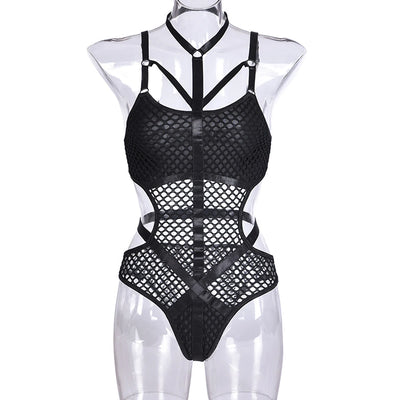 Spicy Fishnet Swimsuit Eco-Friendly