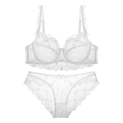 Logirlve Lace Push-Up Bra Set