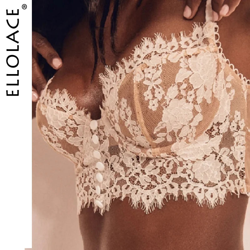 Ellolace Sexy Lace Bralette Corset