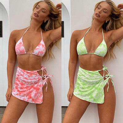 Fashion-Forward Ladies' Split Swimwear set