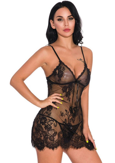 Luxury Lace See-Through Nightwear Line