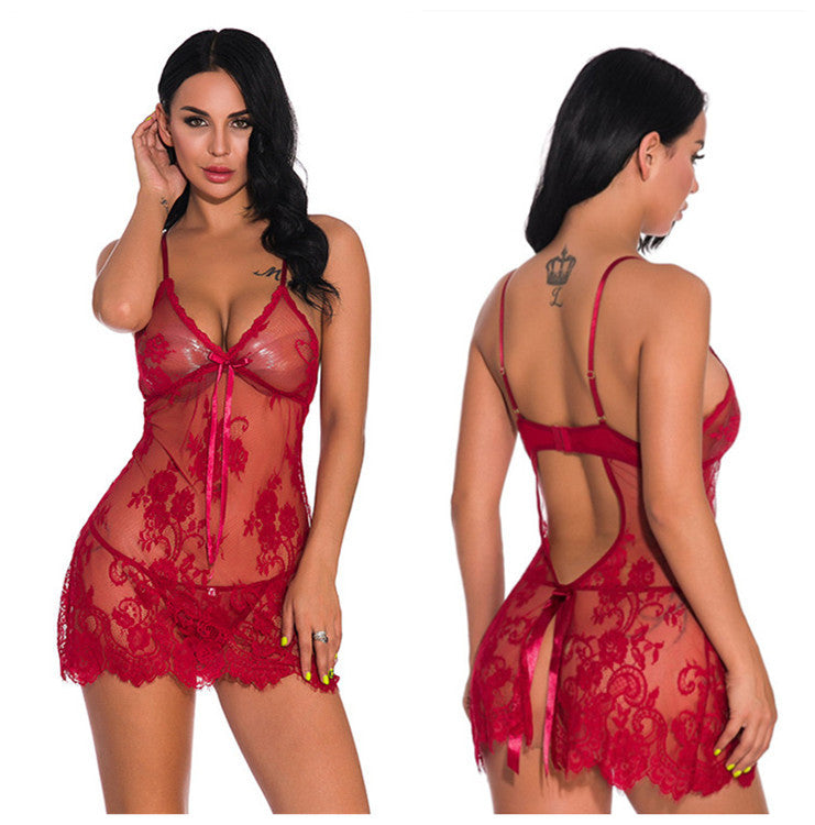 Luxury Lace See-Through Nightwear Line