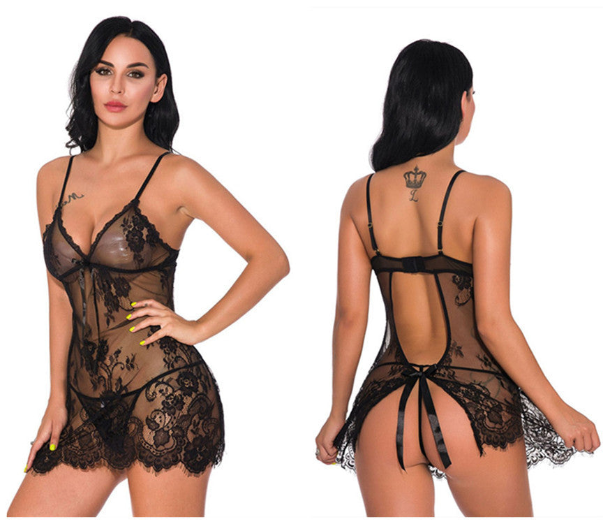 Luxury Lace See-Through Nightwear Line